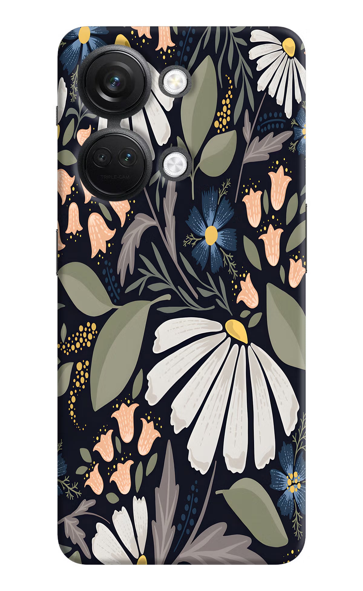 Flowers Art OnePlus Nord 3 5G Hard Case Back Cover by Casekaro