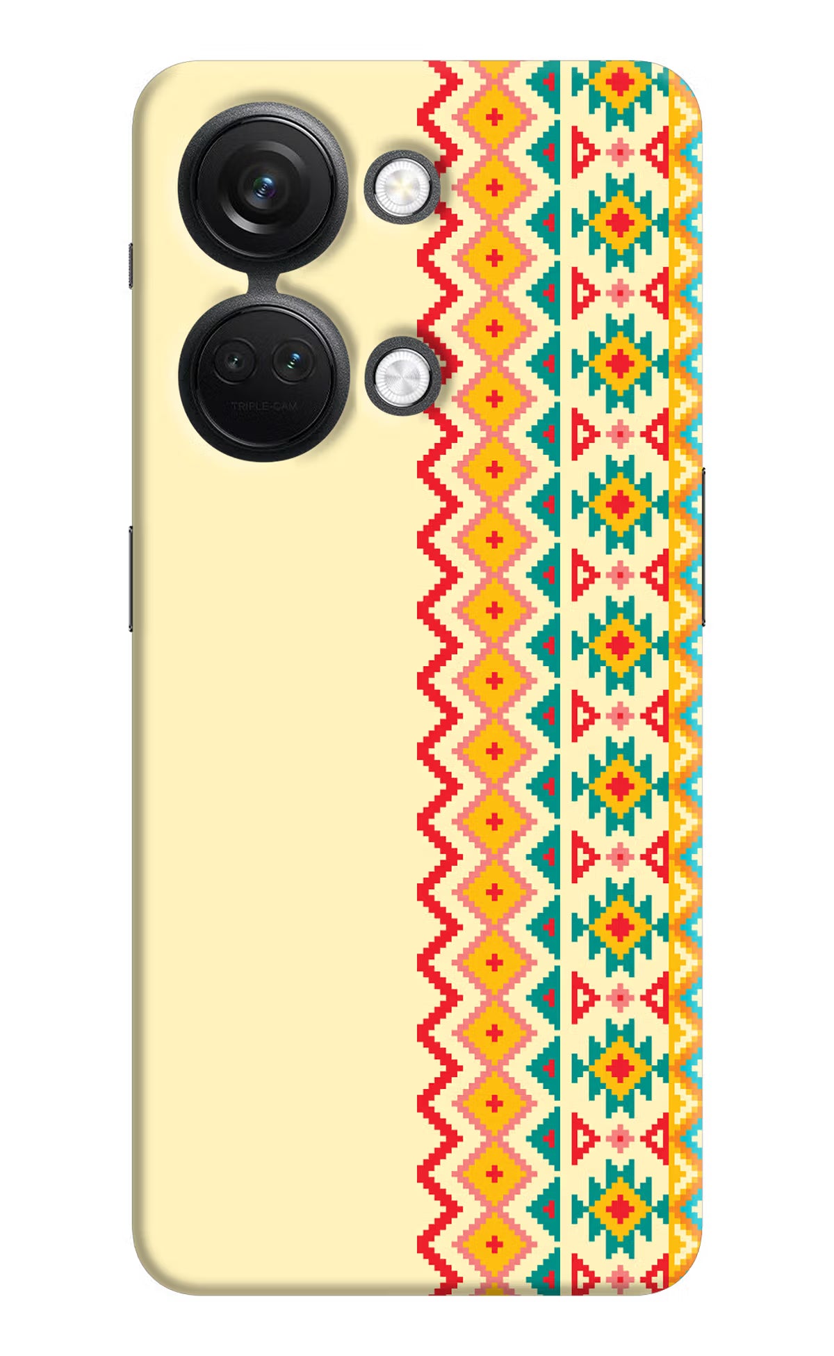 Ethnic Seamless OnePlus Nord 3 5G Hard Case Back Cover by Casekaro