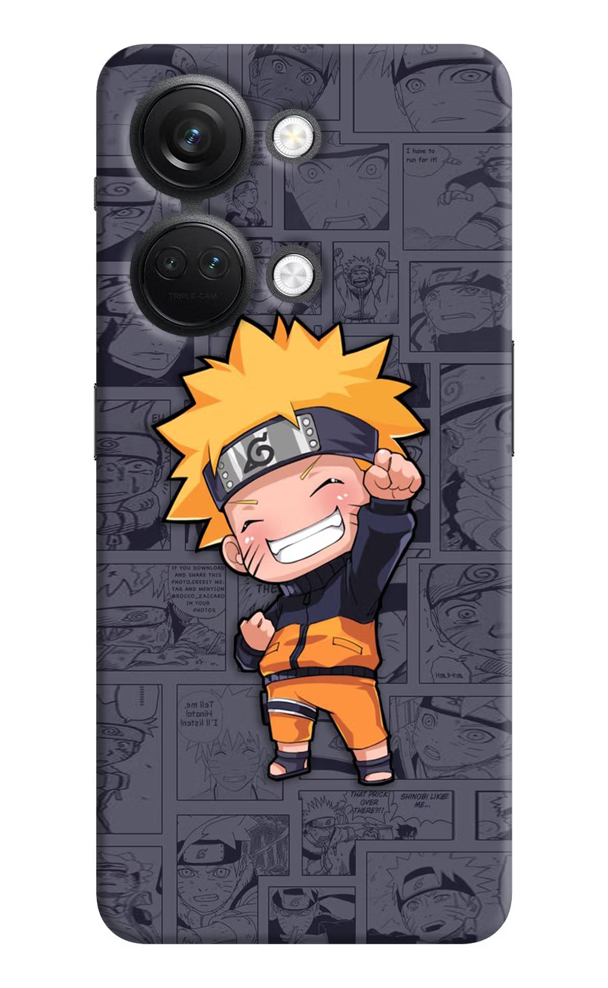 Chota Naruto OnePlus Nord 3 5G Hard Case Back Cover by Casekaro