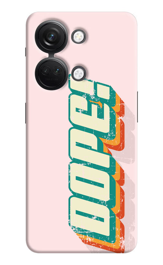Dope OnePlus Nord 3 5G Hard Case Back Cover by Casekaro