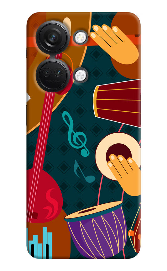 Music Instrument OnePlus Nord 3 5G Hard Case Back Cover by Casekaro