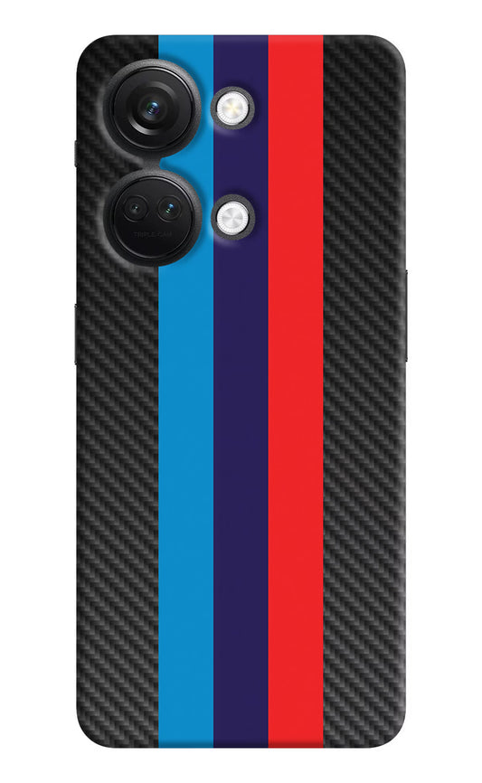 BMW Stripes Pattern OnePlus Nord 3 5G Hard Case Back Cover by Casekaro
