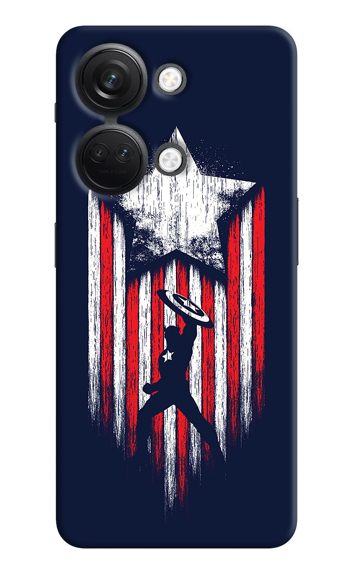 Captain America Marvel Art OnePlus Nord 3 5G Back Cover