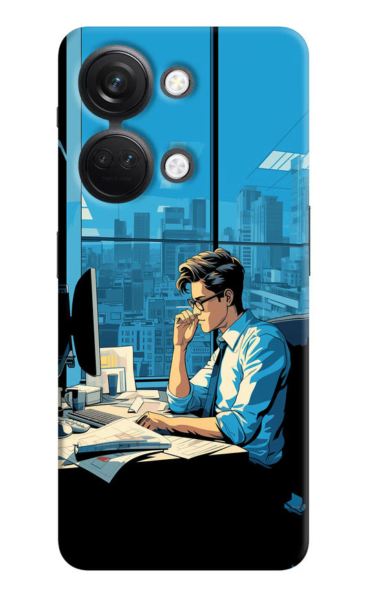 Focused Hustler (AI Generated) OnePlus Nord 3 5G Hard Case Back Cover by Casekaro