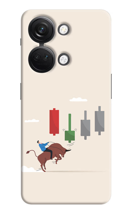 Bull Trading Momentum OnePlus Nord 3 5G Hard Case Back Cover by Casekaro