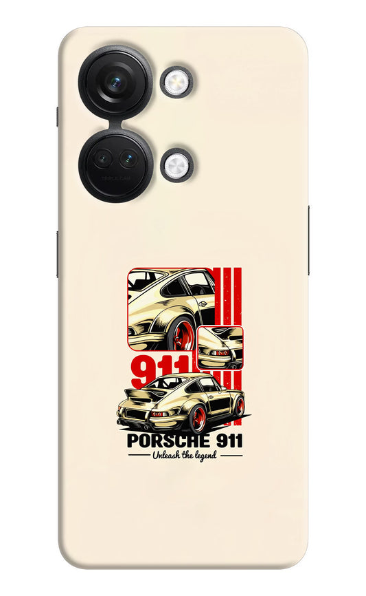 Classic Porsche 911 OnePlus Nord 3 5G Hard Case Back Cover by Casekaro