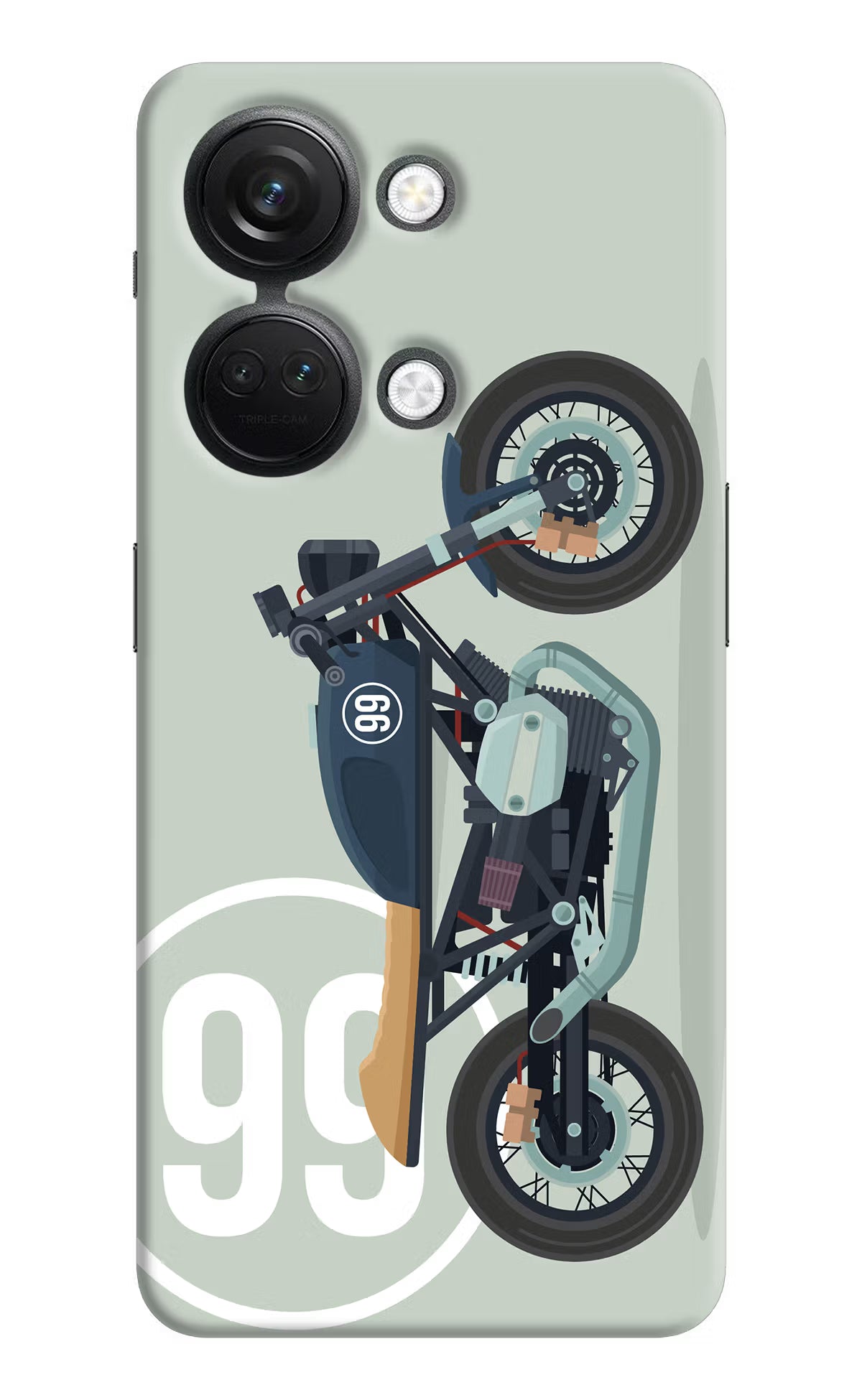 Classic Cafe Racer 99 OnePlus Nord 3 5G Hard Case Back Cover by Casekaro