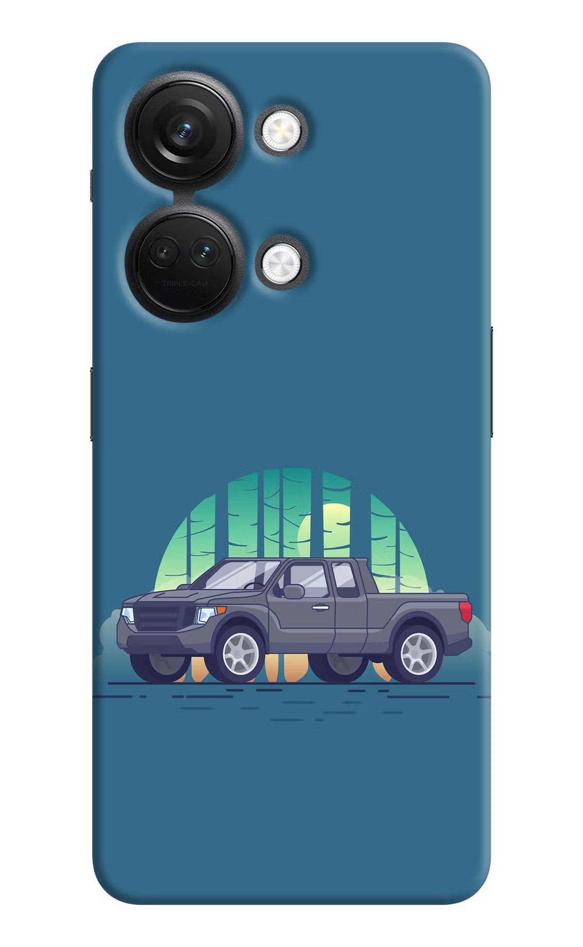 Retro Garage Vibe OnePlus Nord 3 5G Hard Case Back Cover by Casekaro