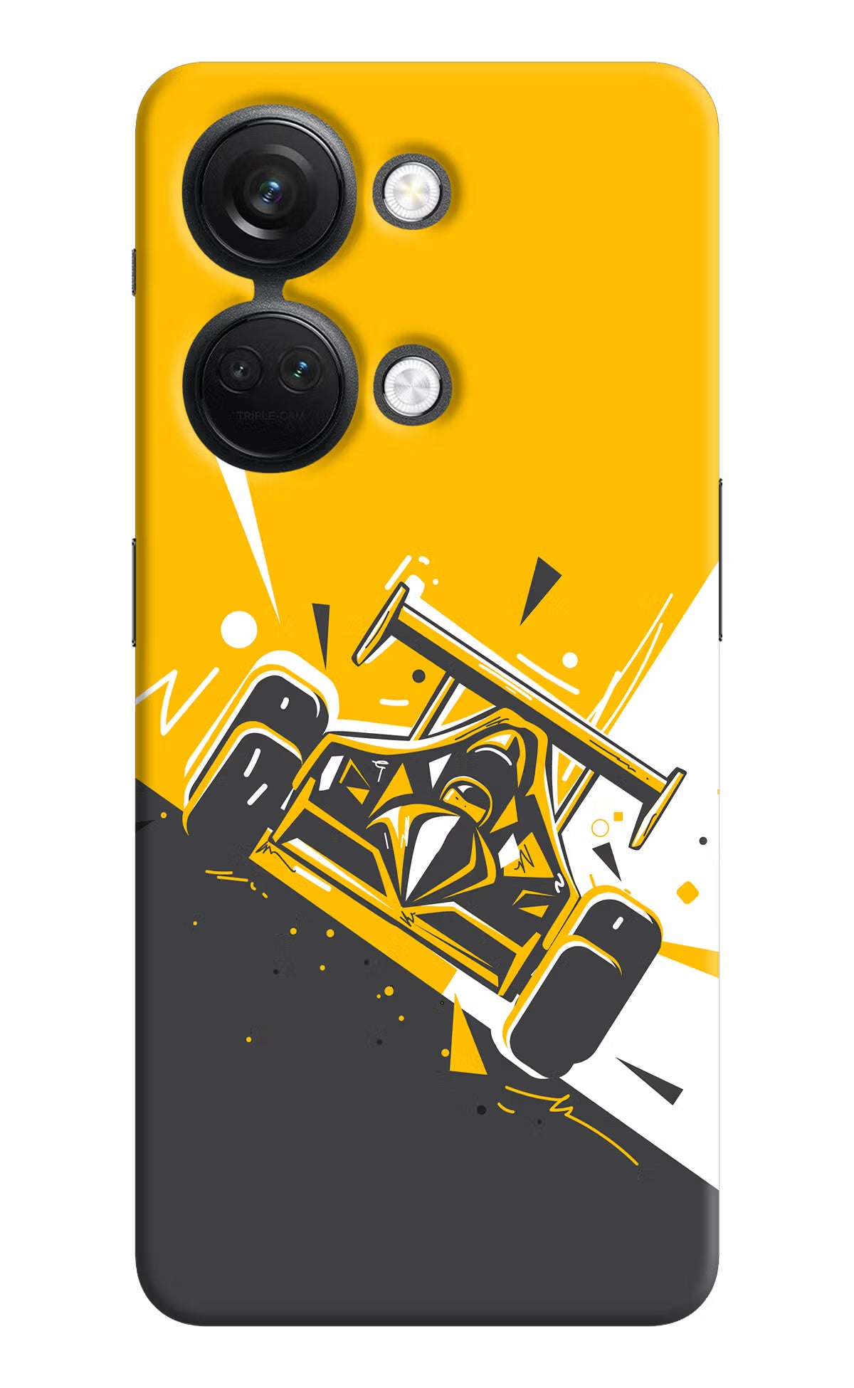 Track King OnePlus Nord 3 5G Hard Case Back Cover by Casekaro