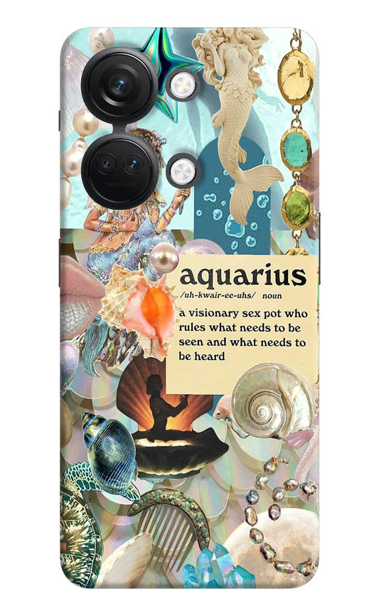 Aquarius Zodiac OnePlus Nord 3 5G Hard Case Back Cover by Casekaro