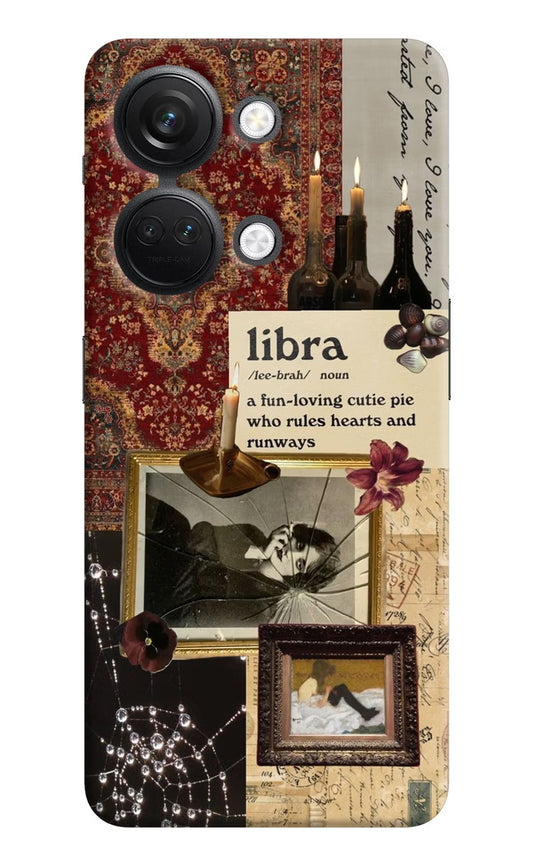 Libra Zodiac OnePlus Nord 3 5G Hard Case Back Cover by Casekaro