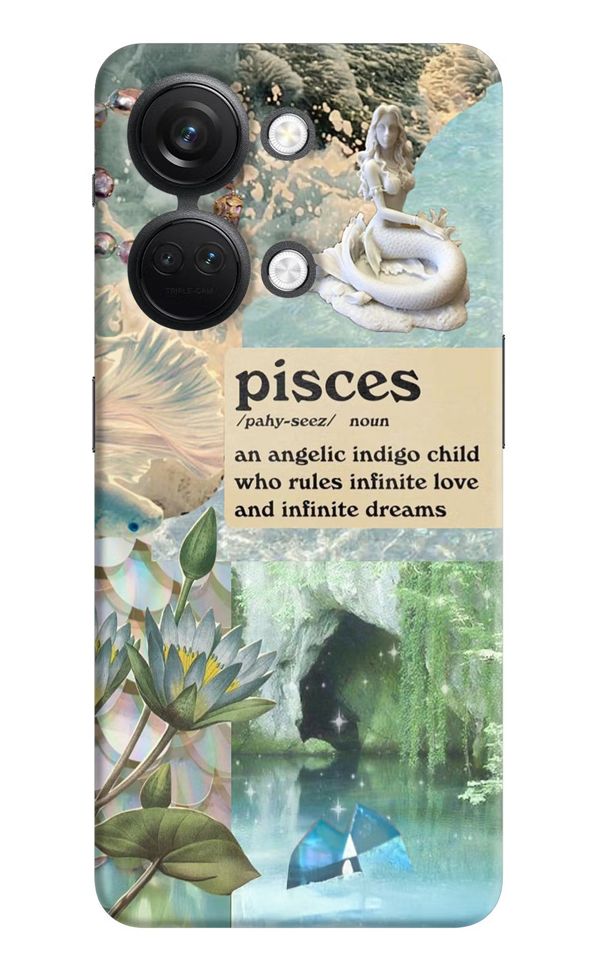 Pisces Zodiac OnePlus Nord 3 5G Hard Case Back Cover by Casekaro
