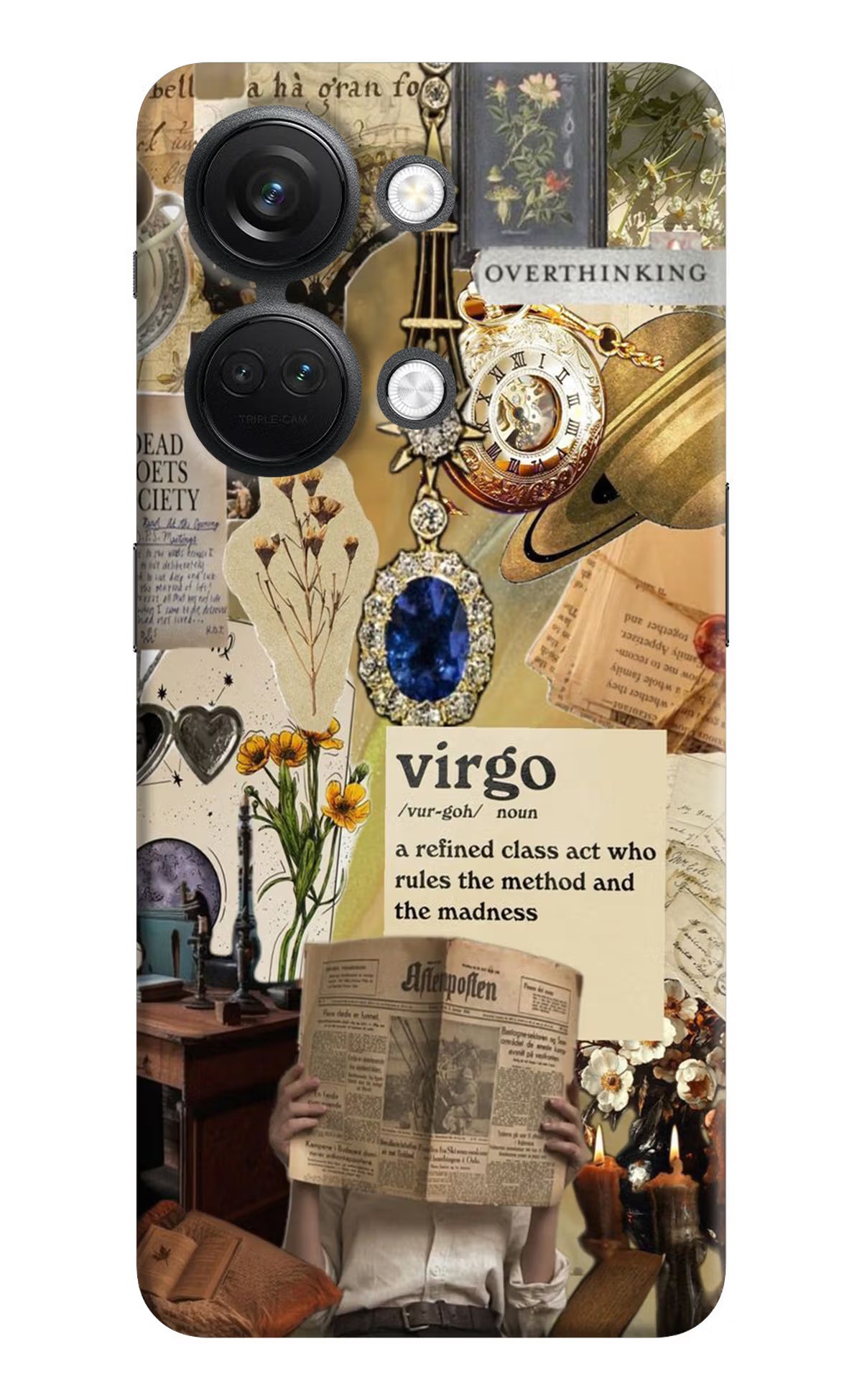 Virgo Zodiac OnePlus Nord 3 5G Hard Case Back Cover by Casekaro