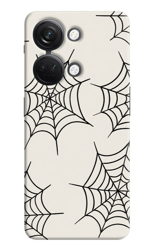 Spider Web OnePlus Nord 3 5G Hard Case Back Cover by Casekaro