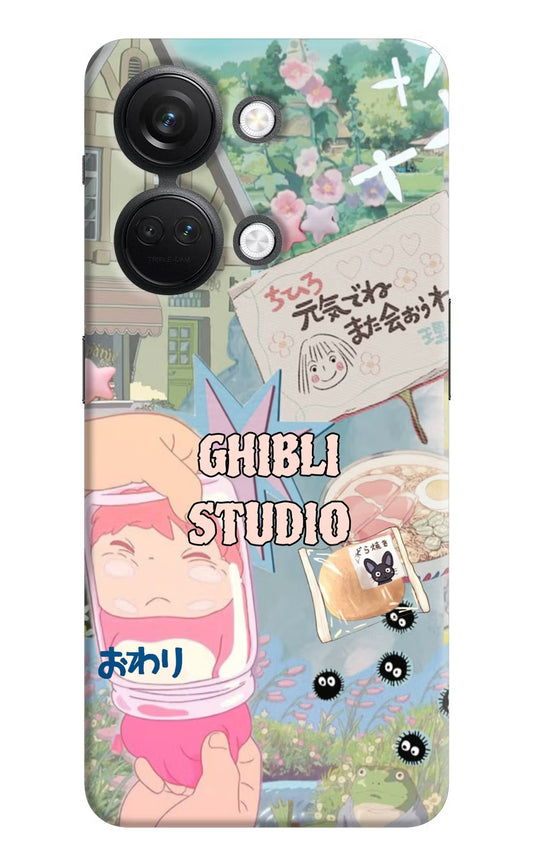 Studio Ghibli OnePlus Nord 3 5G Hard Case Back Cover by Casekaro