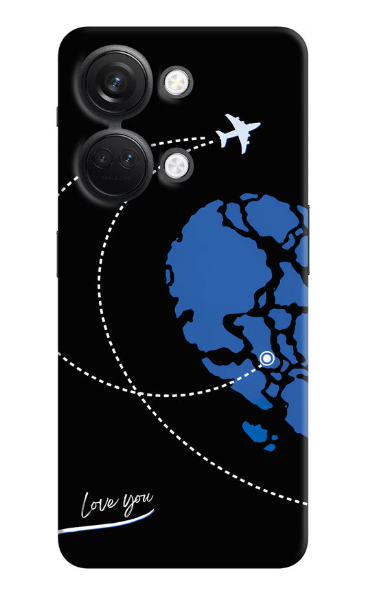 Love Orbit OnePlus Nord 3 5G Hard Case Back Cover by Casekaro