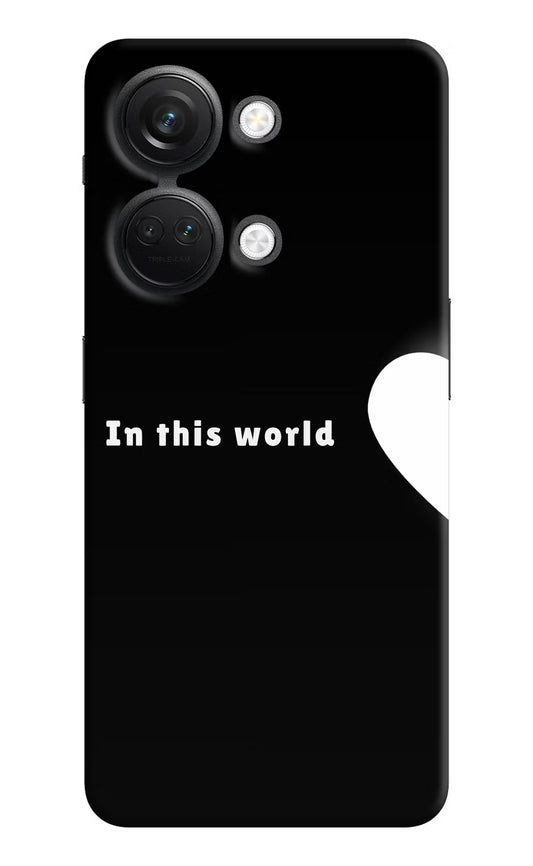 This World OnePlus Nord 3 5G Back Cover