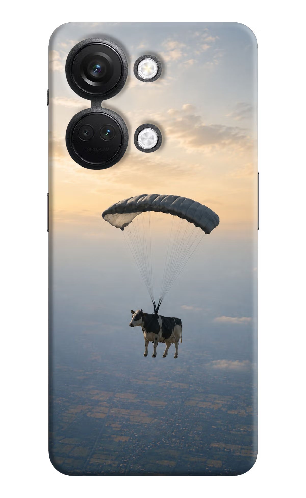 Skydiving Cow OnePlus Nord 3 5G Back Cover