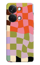 Wavy Grid OnePlus Nord 3 5G Back Cover