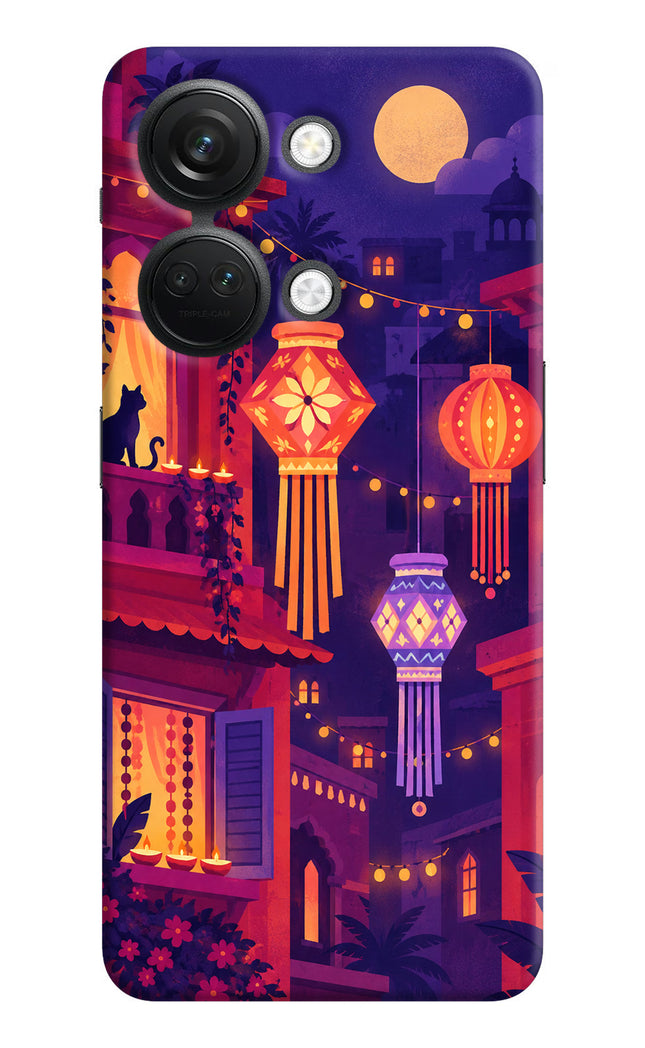 Lantern Lane OnePlus Nord 3 5G Hard Case Back Cover by Casekaro
