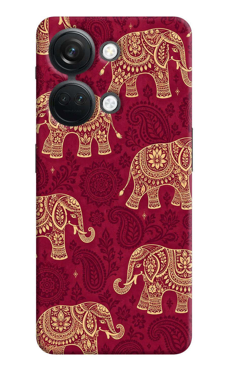 Maroon Elephant OnePlus Nord 3 5G Back Cover, Hard case