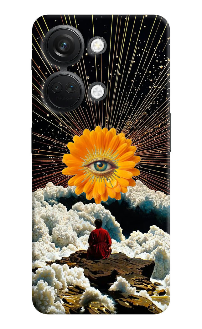 Cosmic Flower OnePlus Nord 3 5G Hard Case Back Cover by Casekaro