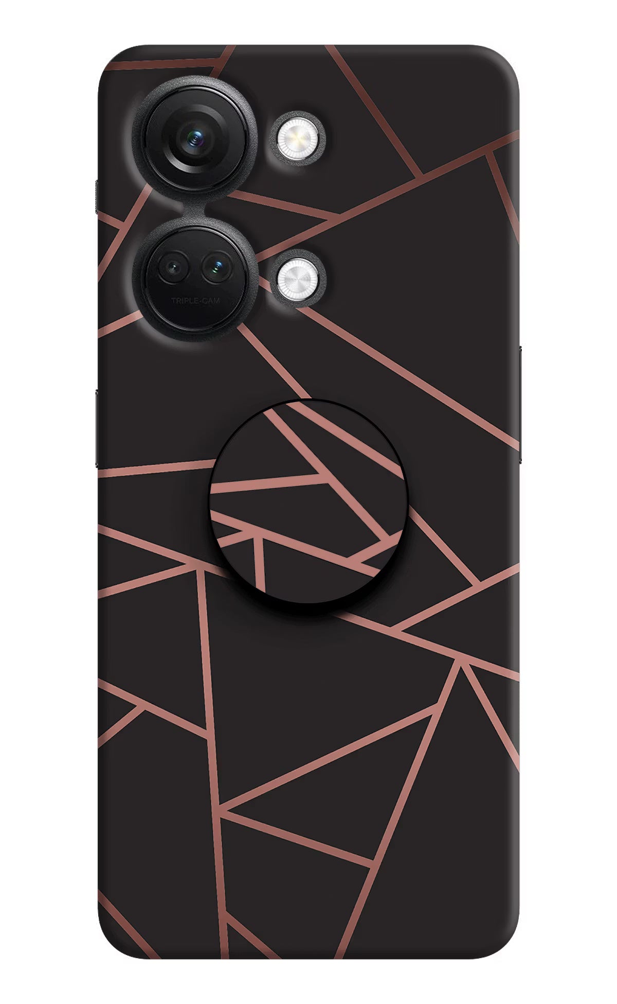 Geometric Pattern OnePlus Nord 3 5G Pop Case by Casekaro