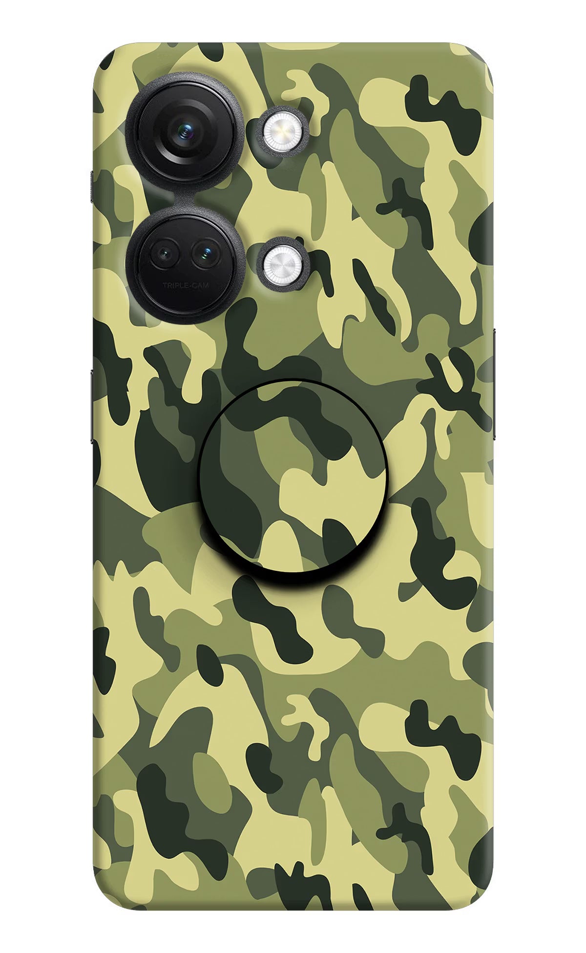 Camouflage OnePlus Nord 3 5G Pop Case by Casekaro