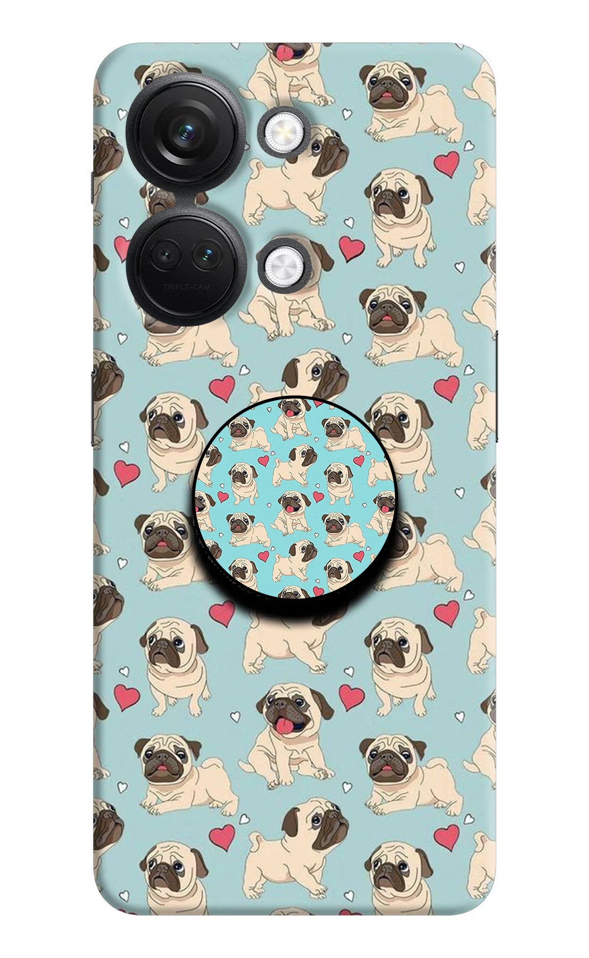 Pug Dog OnePlus Nord 3 5G Pop Case by Casekaro