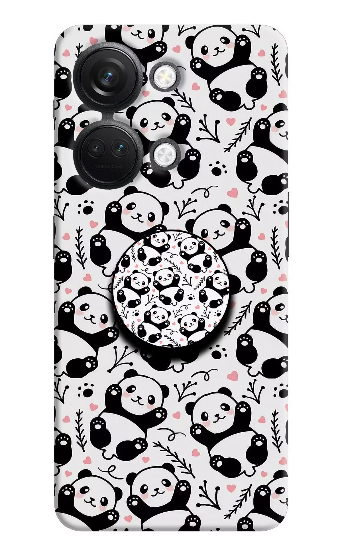 Cute Panda OnePlus Nord 3 5G Pop Case by Casekaro