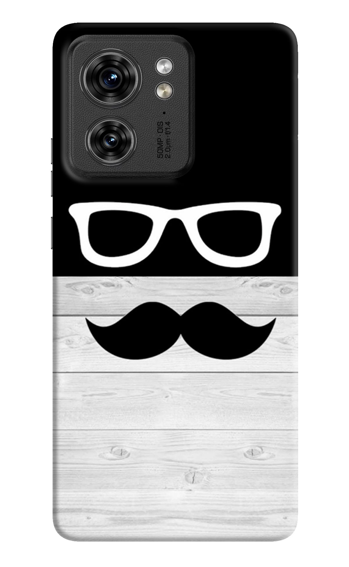 Mustache Moto Edge 40 Back Cover