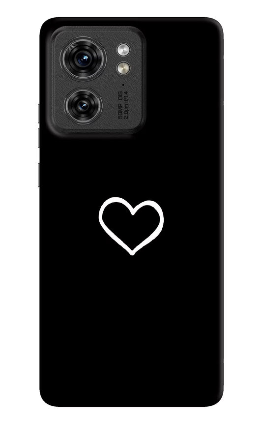 Heart Moto Edge 40 Hard Case Back Cover by Casekaro