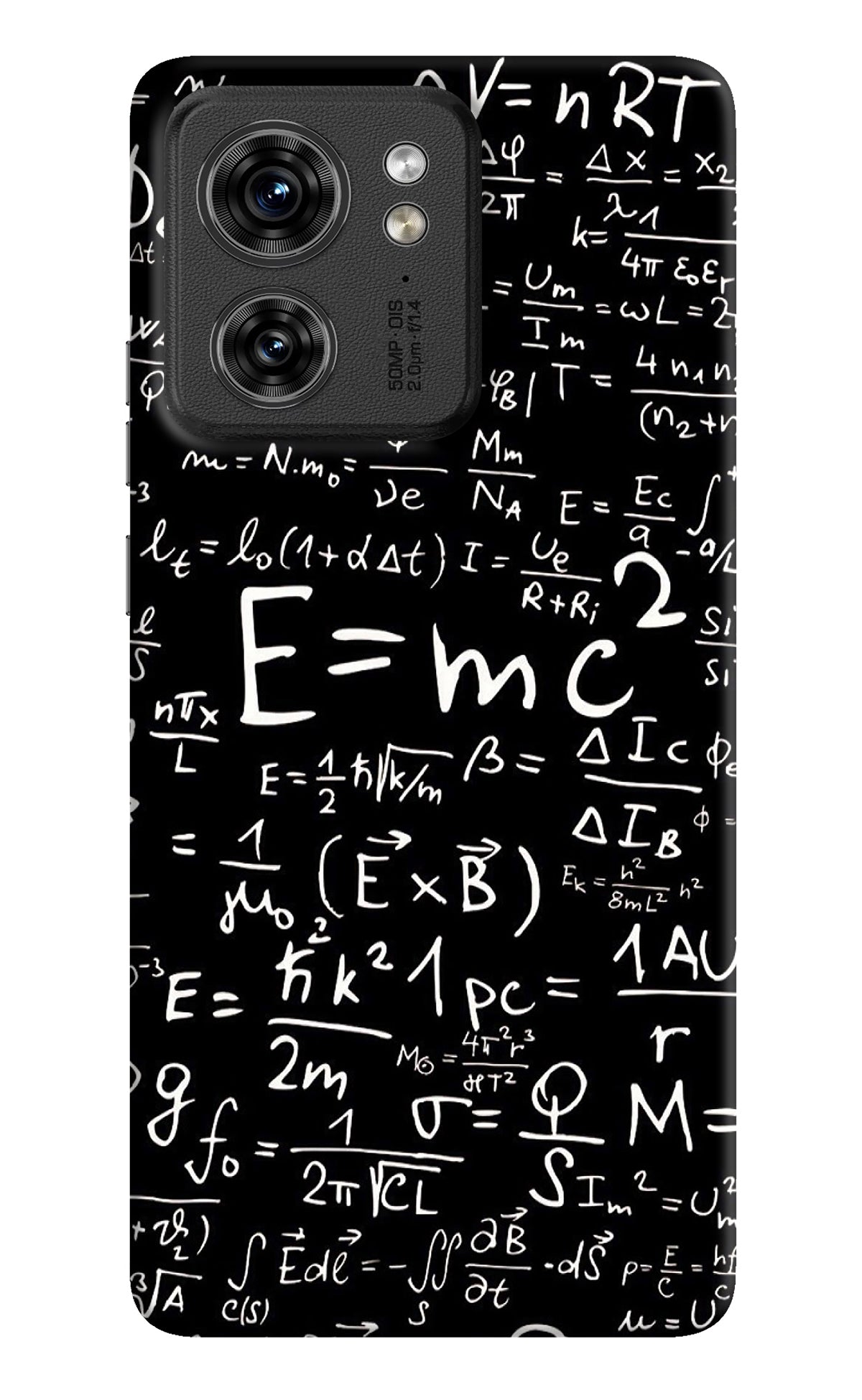 Physics Formula Moto Edge 40 Back Cover