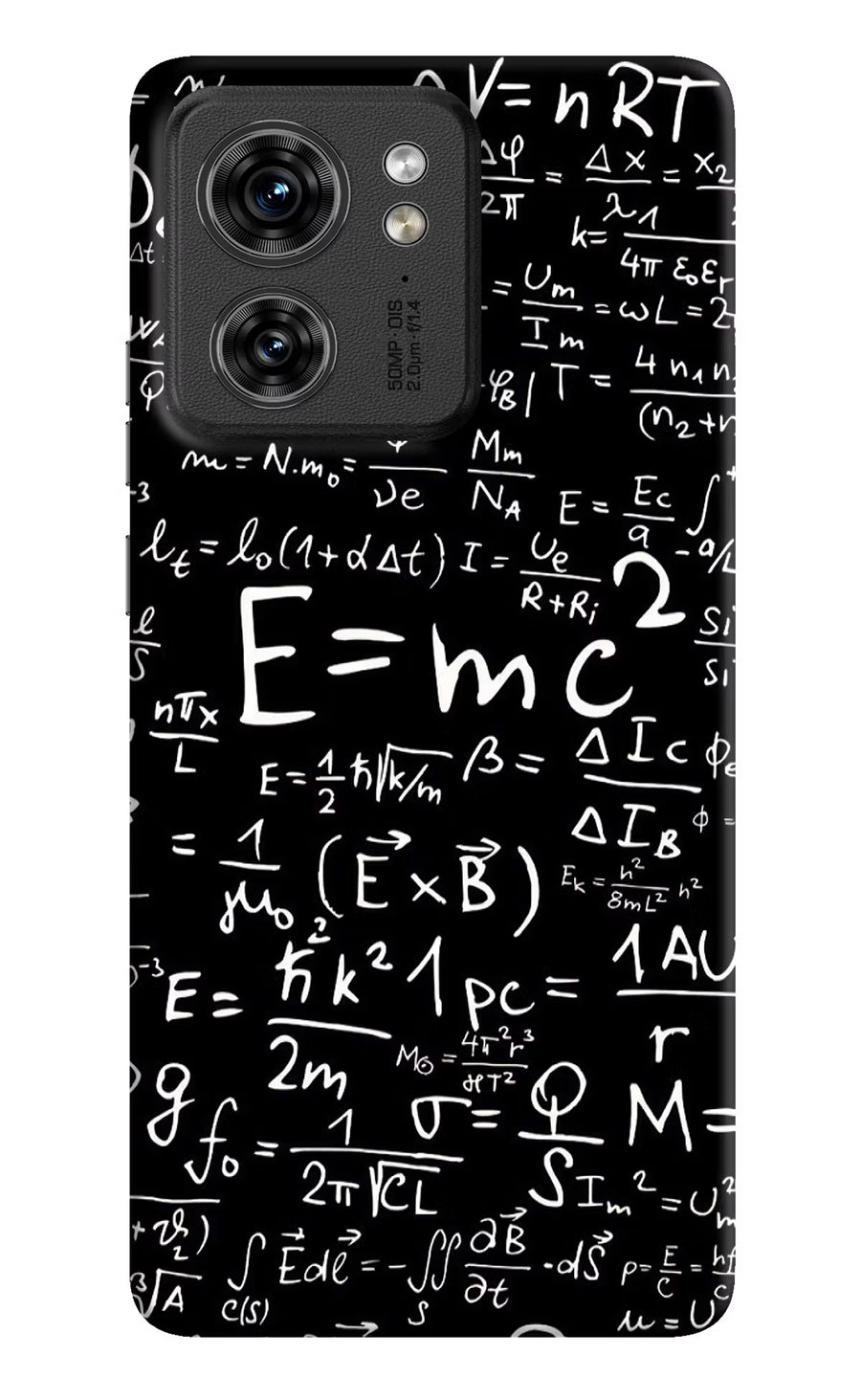 Physics Formula Moto Edge 40 Back Cover, Hard case
