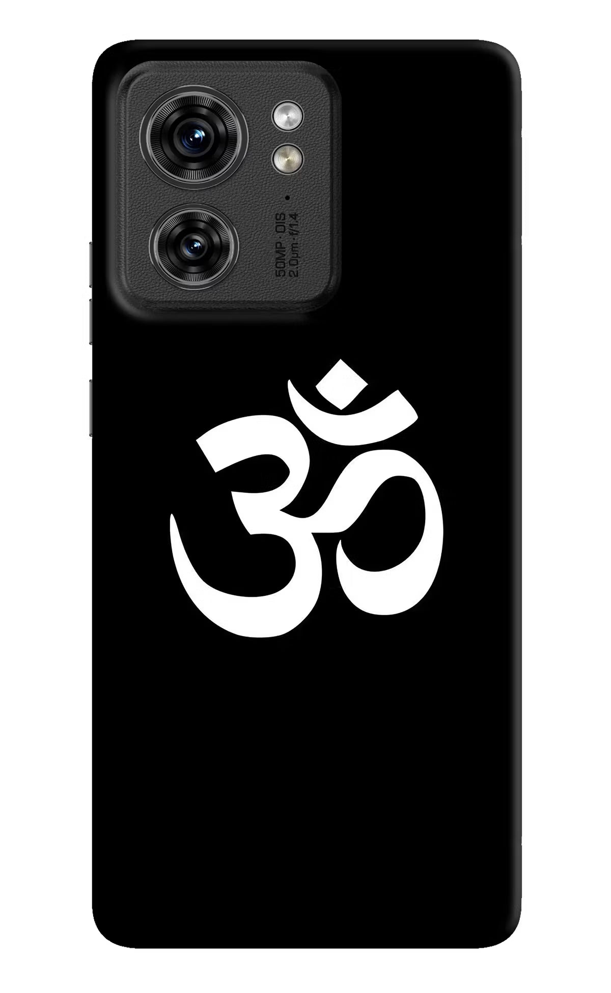 Om Moto Edge 40 Hard Case Back Cover by Casekaro