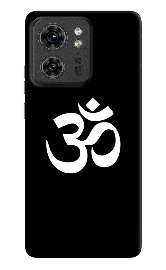 Om Moto Edge 40 Hard Case Back Cover by Casekaro
