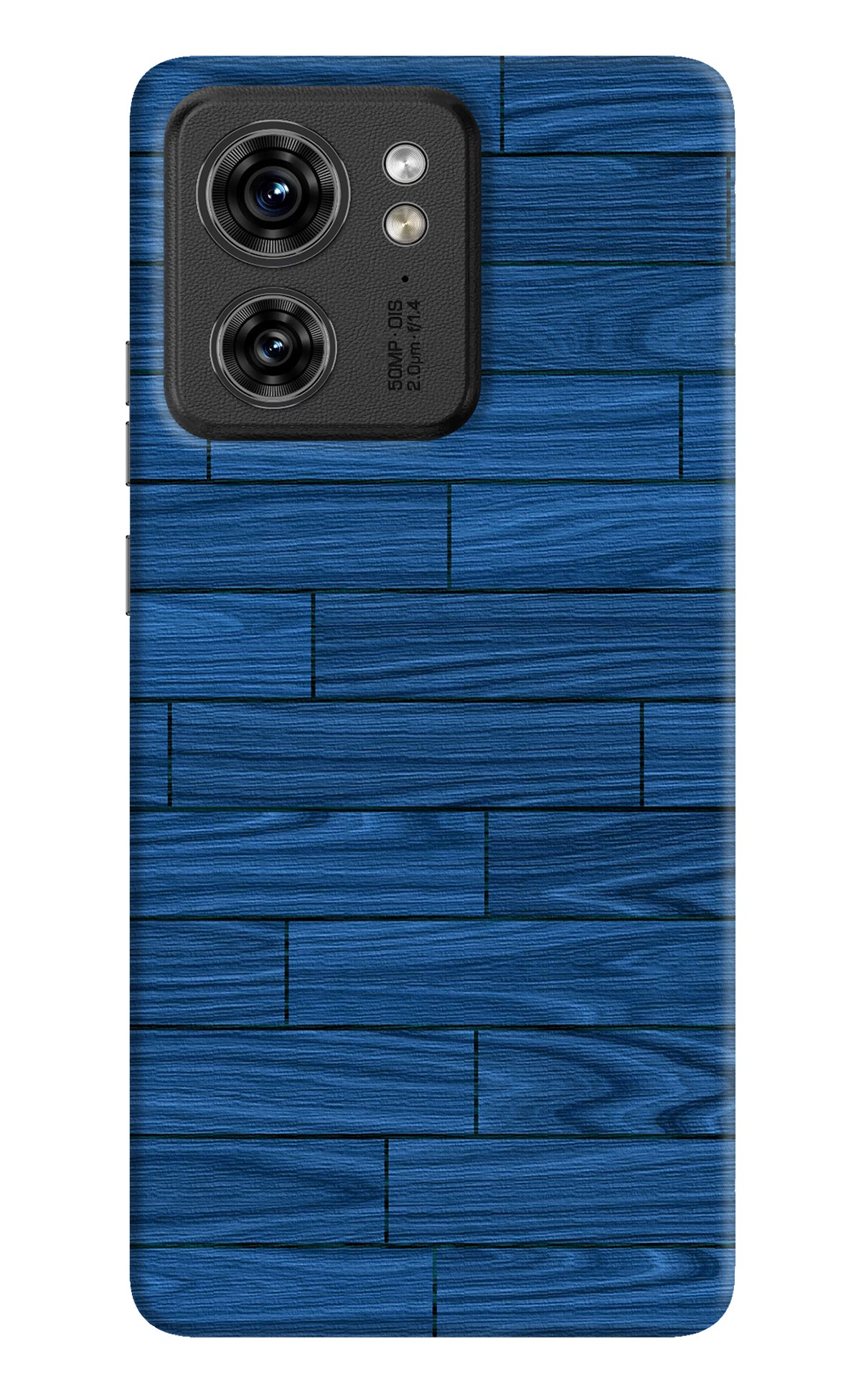 Wooden Texture Moto Edge 40 Back Cover