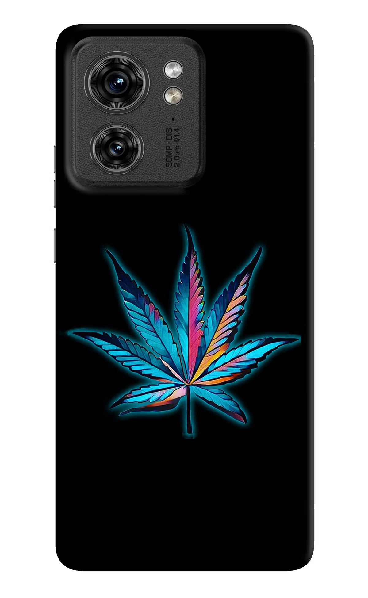 Weed Moto Edge 40 Hard Case Back Cover by Casekaro