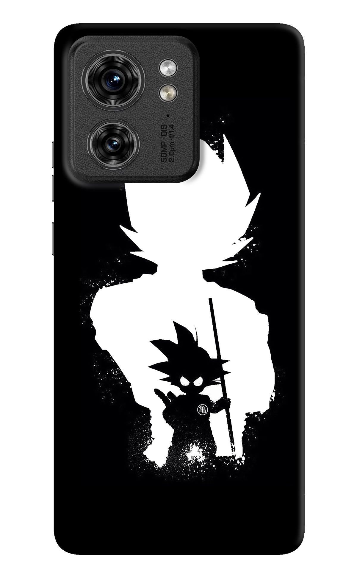 Goku Shadow Moto Edge 40 Back Cover