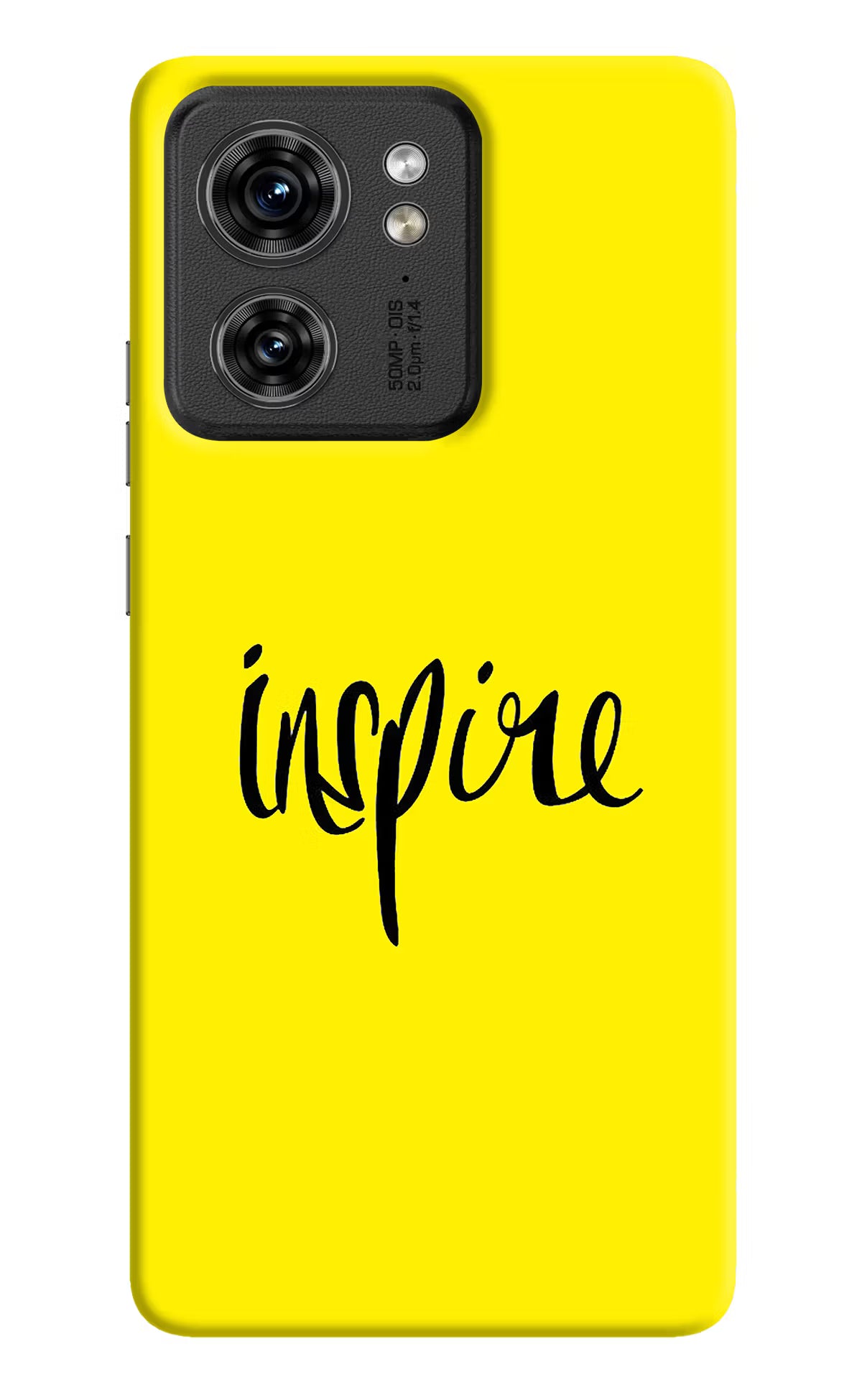 Inspire Moto Edge 40 Hard Case Back Cover by Casekaro