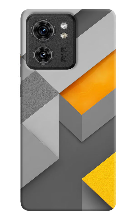 Abstract Moto Edge 40 Hard Case Back Cover by Casekaro