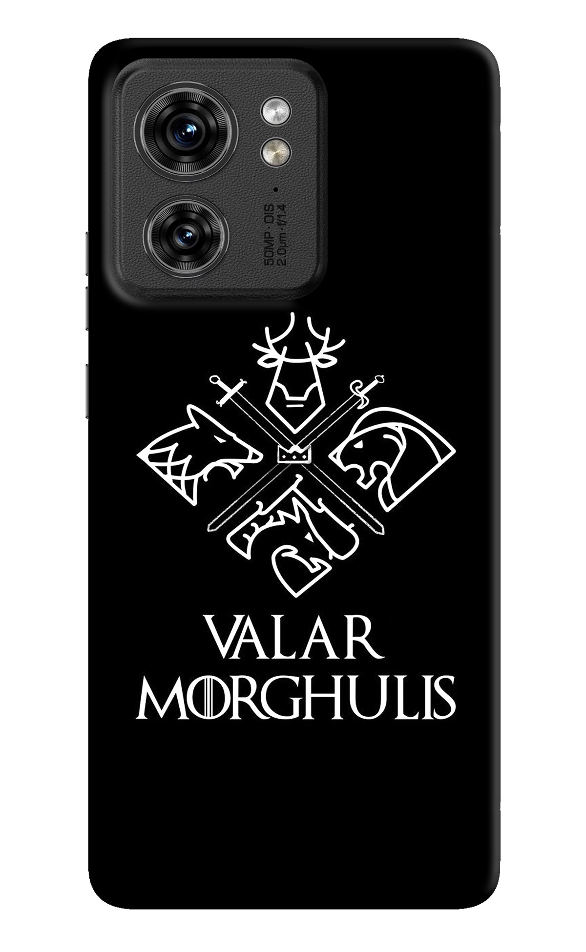 Valar Morghulis | Game Of Thrones Moto Edge 40 Back Cover