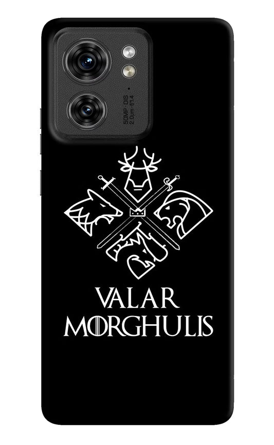 Valar Morghulis | Game Of Thrones Moto Edge 40 Hard Case Back Cover by Casekaro