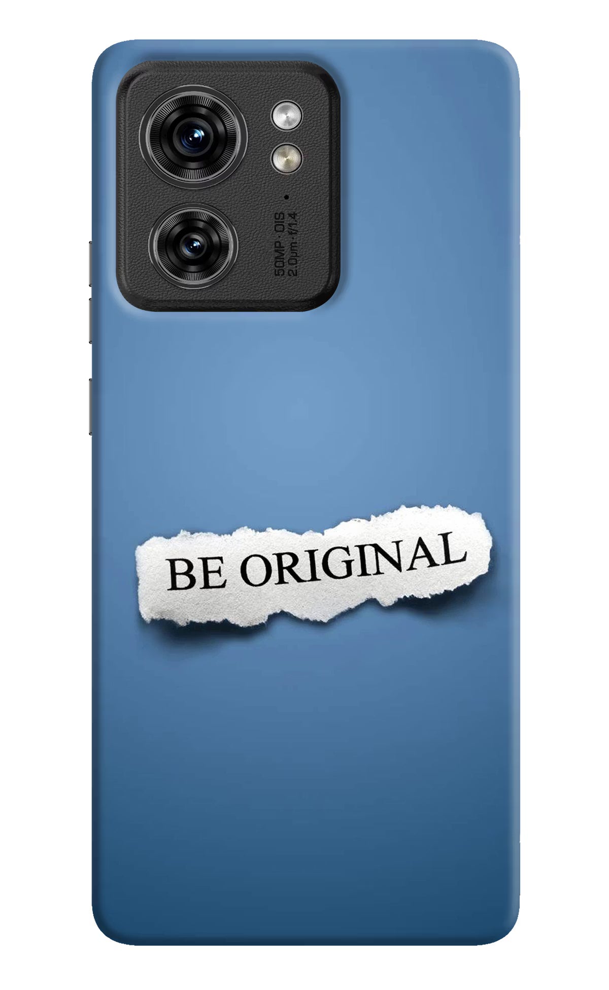 Be Original Moto Edge 40 Hard Case Back Cover by Casekaro