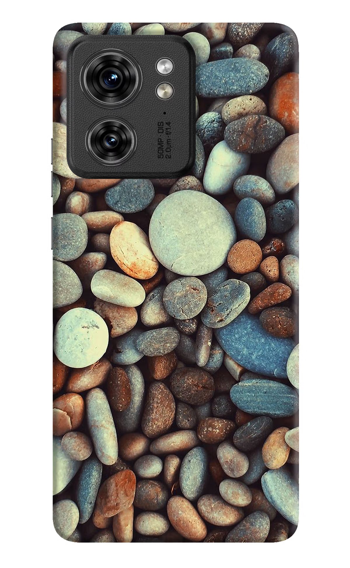 Pebble Moto Edge 40 Hard Case Back Cover by Casekaro