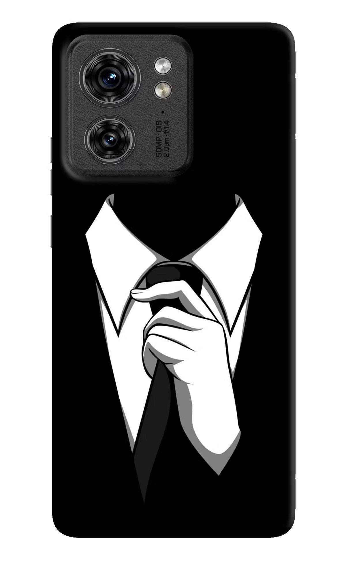 Black Tie Moto Edge 40 Hard Case Back Cover by Casekaro