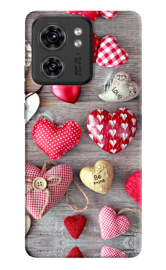 Love Wallpaper Moto Edge 40 Hard Case Back Cover by Casekaro
