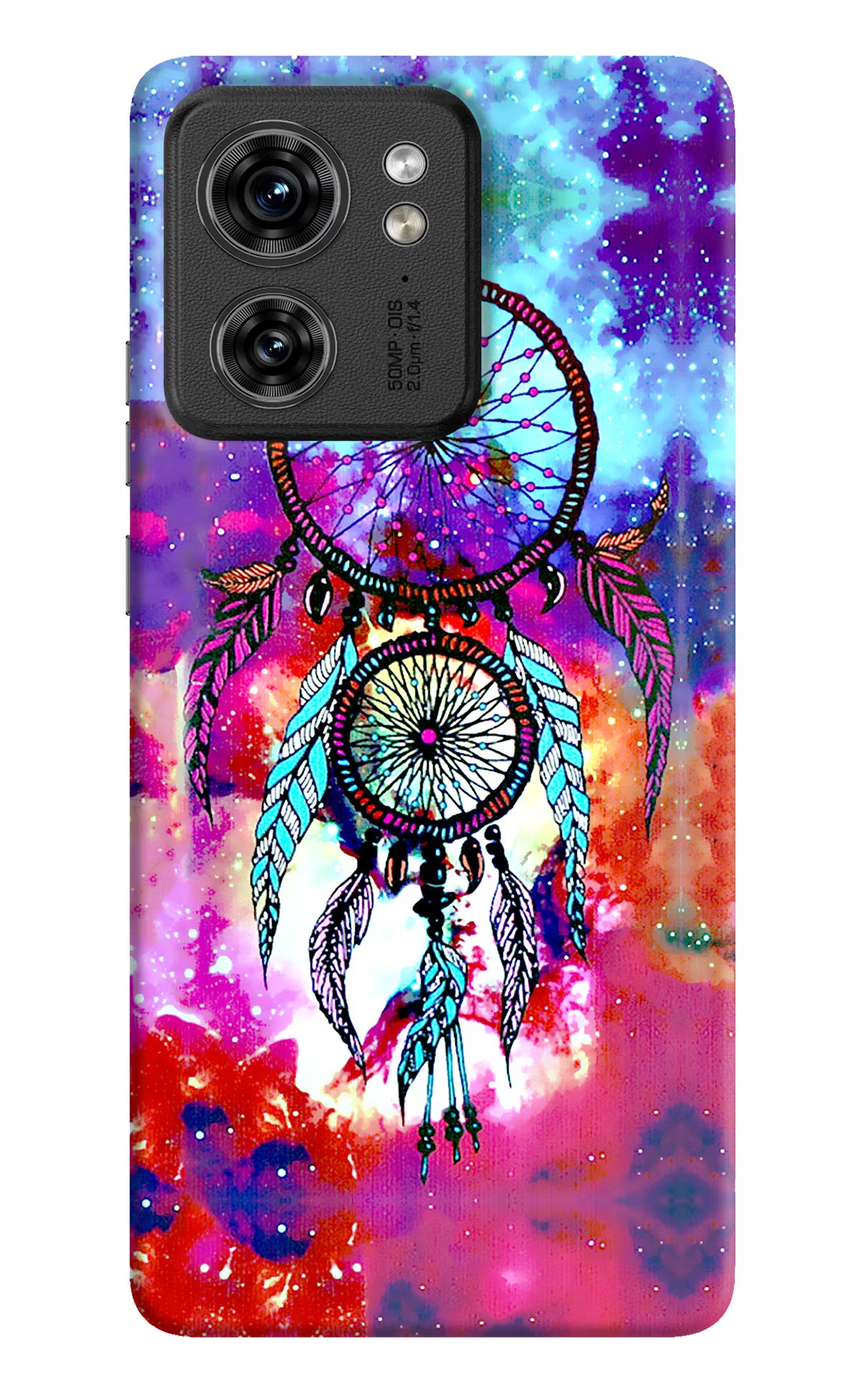 Dream Catcher Abstract Moto Edge 40 Hard Case Back Cover by Casekaro