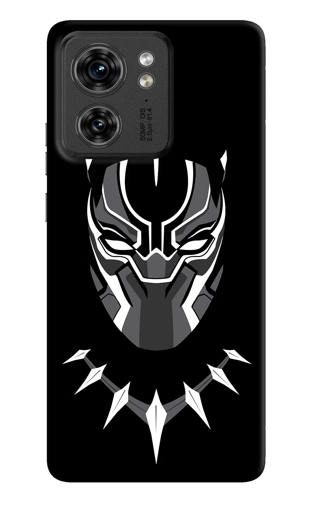Black Panther Moto Edge 40 Hard Case Back Cover by Casekaro