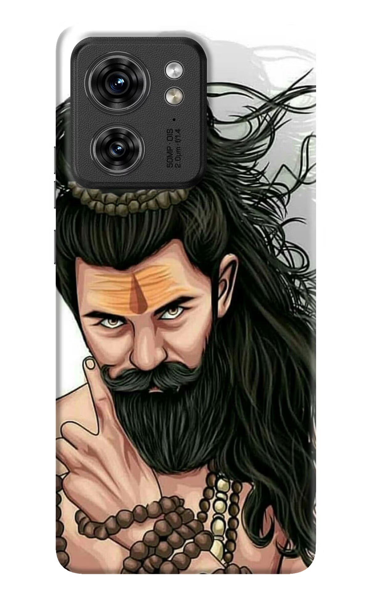 Mahadev Moto Edge 40 Hard Case Back Cover by Casekaro